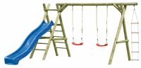 Spielanlage Kinderspielgerät Doppel Schaukel CHRIS, Rutsche extra Nordrhein-Westfalen - Halle (Westfalen) Vorschau