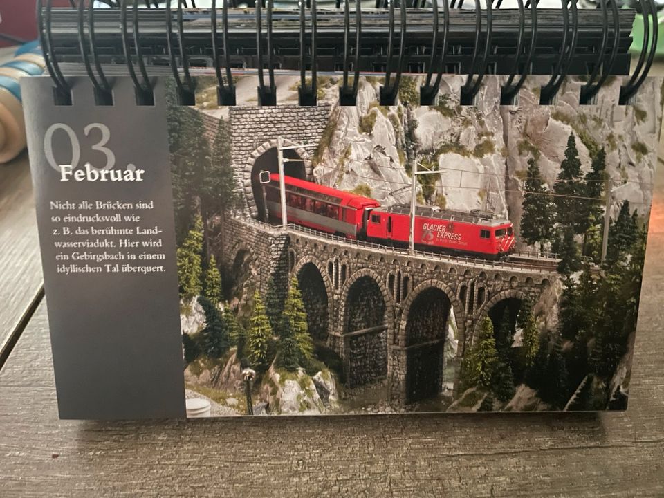 Miniatur Wunderland Modellbahn Kalender Ewiger Kalender in Markranstädt