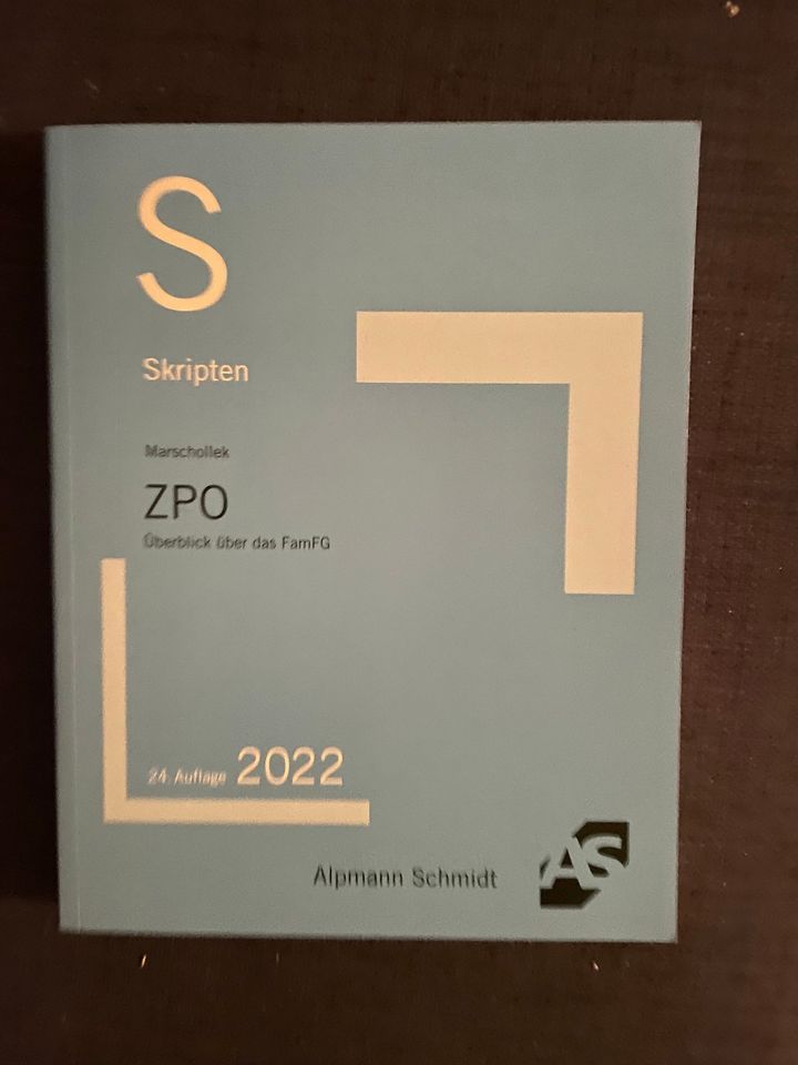 Alpmann Schmidt ZPO, 24. Auflage, 2022 in Witten