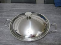 WOK-Pfanne von Schulte-Ufer aus Edelstahl 36 cm Durchmesser Baden-Württemberg - Bühl Vorschau