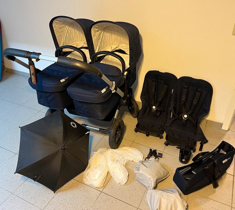 Bugaboo donkey 2 Zwilllings- u. Geschwisterkinderwaagen in Herrsching