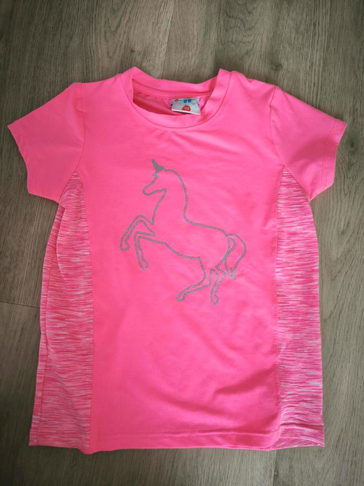 Topolino Sport Shirt Top T-Shirt Einhorn Glitzer 6-7J 122 top in Schenefeld