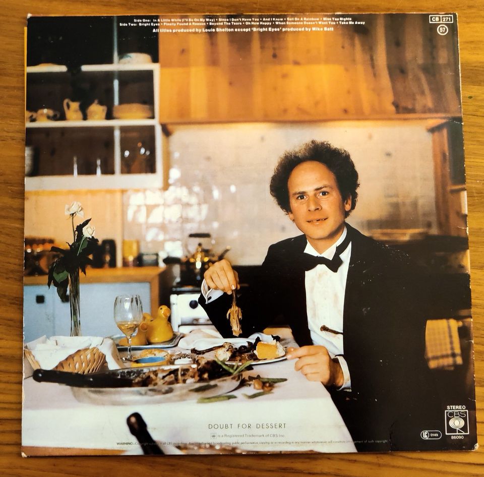 Art Garfunkel ‎– Fate For Breakfast - Vinyl, LP CBS 1979 in Warin