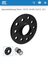 Spurplatten 15mm pro Rad Fabrikneu für Audi TT 8J Nordrhein-Westfalen - Mönchengladbach Vorschau