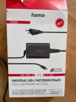 Universal Hama usb-c Notebook Power 100-240 v ladekabel Düsseldorf - Hafen Vorschau