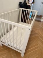 Ikea Babybett, weiß mit Matratze Pankow - Weissensee Vorschau