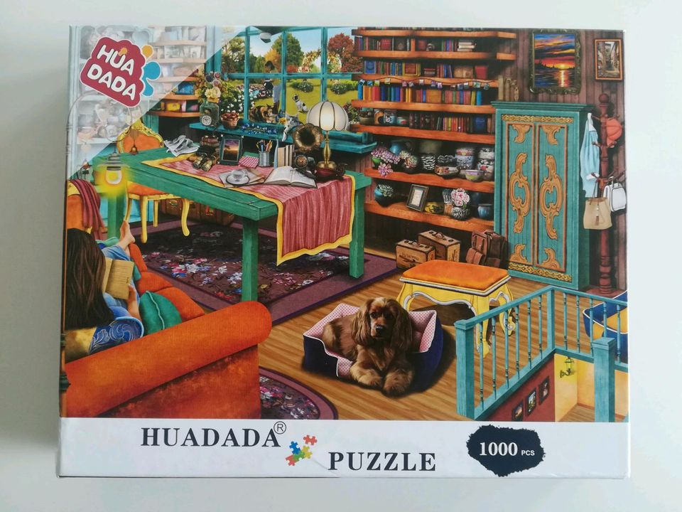 HUADADA PUZZLE 1000 Teile/pieces, inkl Poster 1:1 in Mülheim (Ruhr)