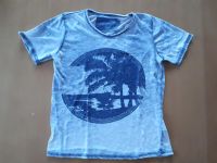 T-Shirt, blau grau mit Motiv, Gr. 140, alive Nordrhein-Westfalen - Bornheim Vorschau