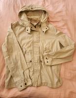 Übergangsjacke mit abnehmbarer Kapuze Cremefarbend/Beige Gr. 46 Düsseldorf - Golzheim Vorschau
