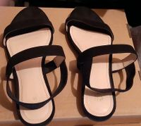Sandalen schwarz Größe 38 H&M, guter Zustand Sachsen - Pirna Vorschau