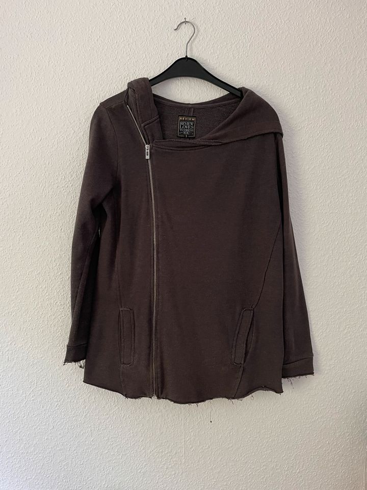 Review Jacke Sweatjacke Kapuzenjacke Longjacke Cardigan Größe S/M in Koblenz