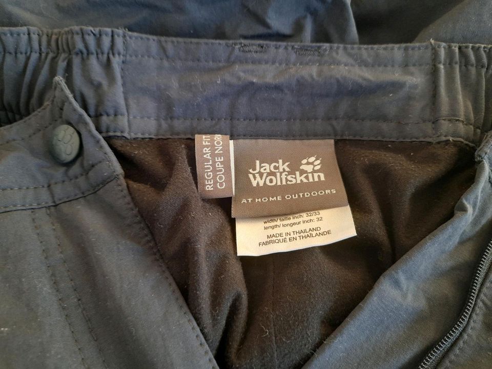 Jack Wolfskin Skihose/Winterhose, Größe 42 (40), blau in Pentenried