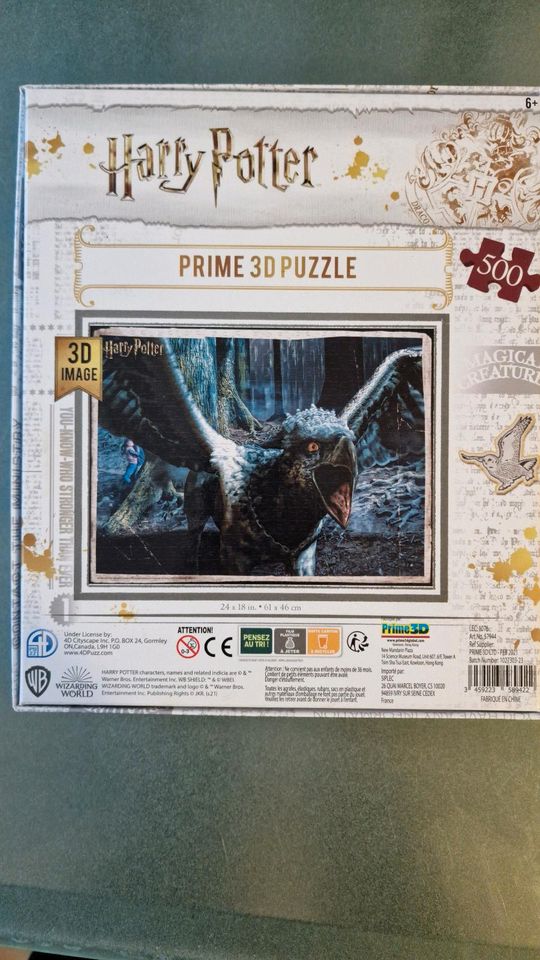 Harry Potter Greif Vogel Puzzle 3D Bild 500 Teile in Blankenfelde-Mahlow