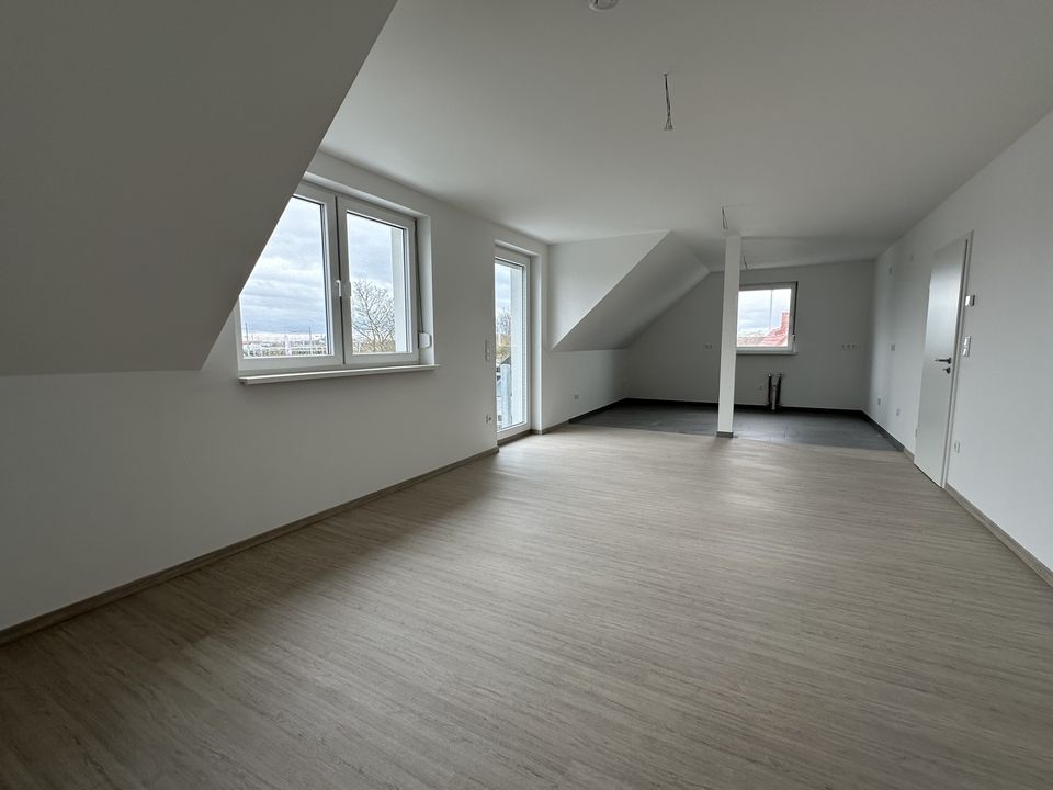 Maisonette mit Balkon, Fußbodenheizung & Garage! Bezug ab 01.07.2025 möglich in Krostitz
