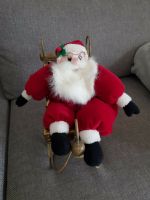 Nostalgischer Weihnachtsmann Nikolaus mit Schlitten Weihnachten Hessen - Walluf Vorschau