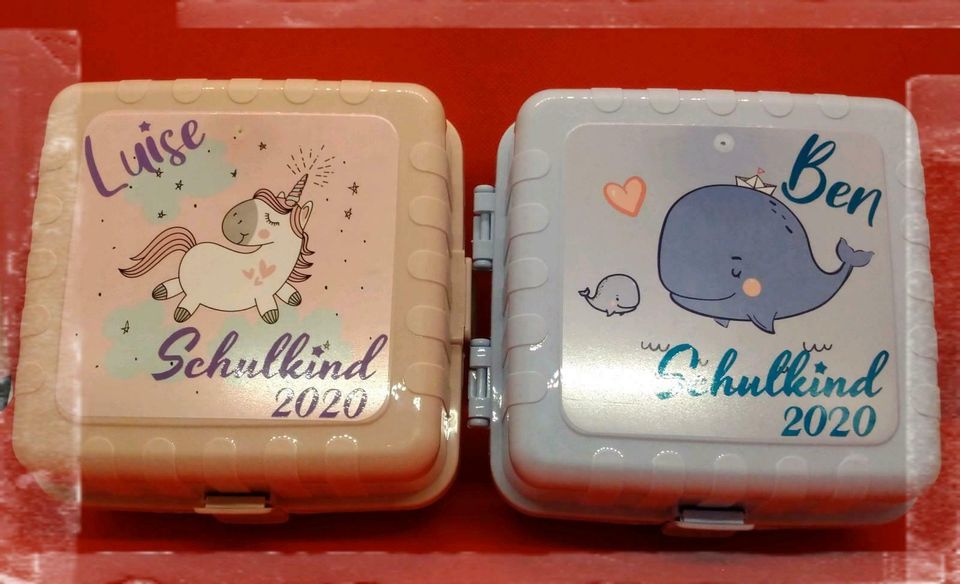 Einhorn2 Regenbogen Lunchbox MEPAL2, Einhorn Kinder Brotdose Mit Namen,  Geschenk Zur Einschulung, Schultütenfüllung, Rosirosinchen 