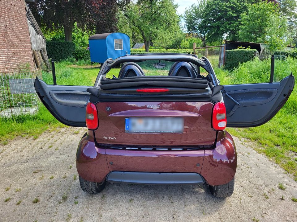 Smart ForTwo Cabrio - "Passion" - top-Zustand - Langstrecke - !!! in Mönchengladbach