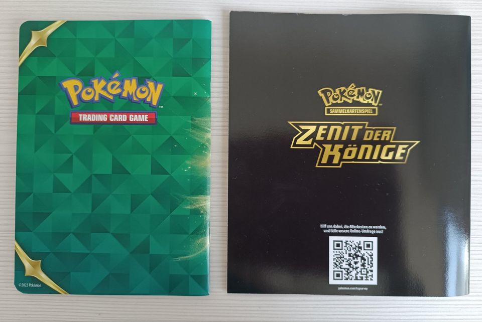 Pokemon Karten Zubehör Notizbuch und Info für Spieler Deutsch in Rendsburg