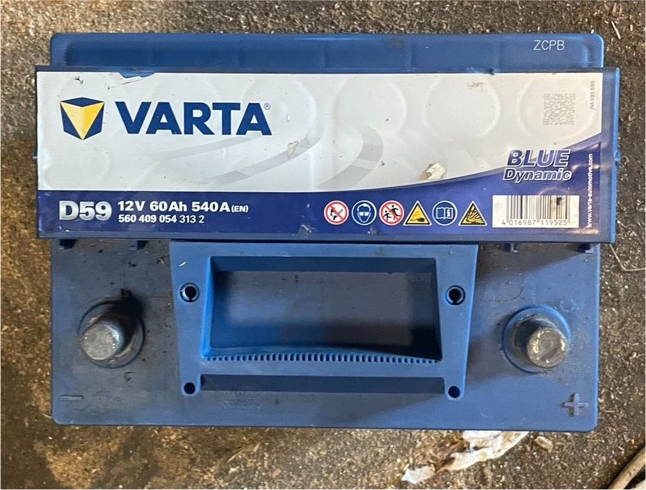 Varta Blue Dynamic D59 Autobatterie 12V 60AH 540(EN) in Heuerßen