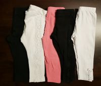 Leggins 2 weiß, 2 schwarz, 1 pink Thüringen - Ichtershausen Vorschau