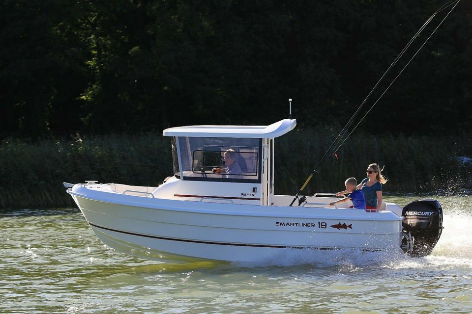 Smartliner Fisher 19  Neuboot  Angelboot  Kajütboot in Barth