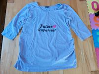 Umstandsmode Schwangerschaftsshirt 3/4 Arm Gr. 48/50 bpc flieder Hessen - Oberzent Vorschau