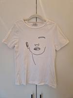 NA-KD T-Shirt in weiß mit Print Baden-Württemberg - Plüderhausen Vorschau