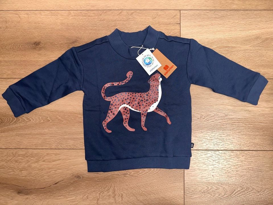 Elefanten Sweatshirt, Pullover, Leopard, 100% Bio Baumwolle Neu! in  Nordrhein-Westfalen - Mettmann | Babykleidung Größe 98 kaufen | eBay  Kleinanzeigen ist jetzt Kleinanzeigen