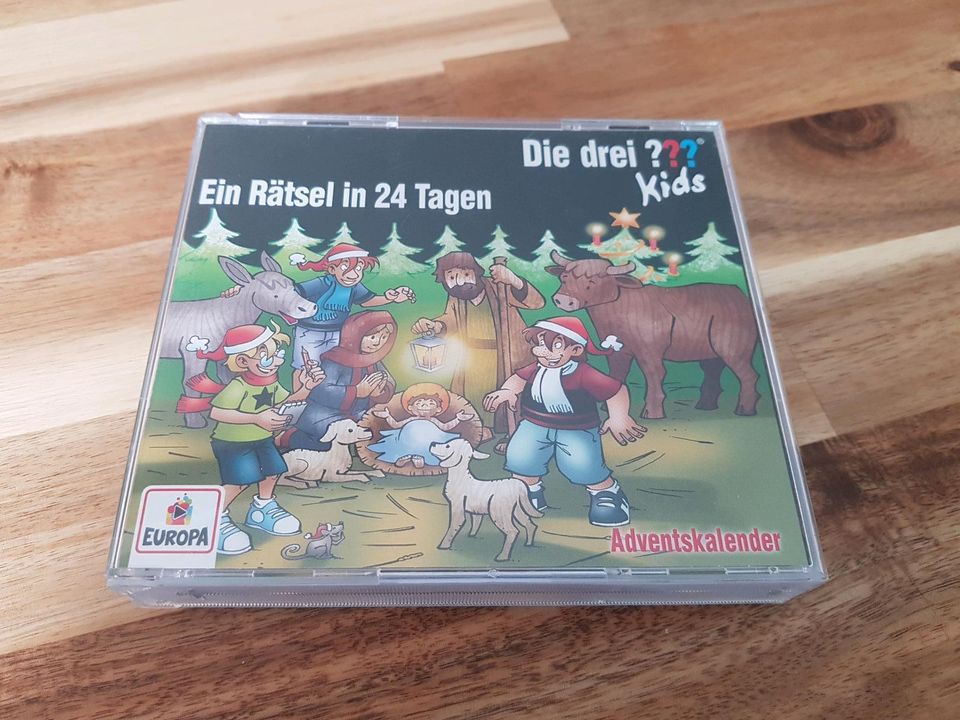 CD Die drei??? Ein Rätsel in 24 Tagen (so gut wie neu) in Rutesheim  