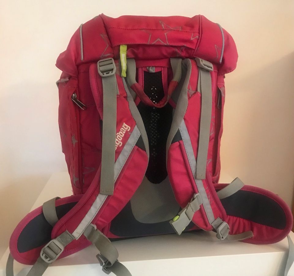 ergobag pack, Schulranzen-Set, pink, Sterne in Georgsmarienhütte