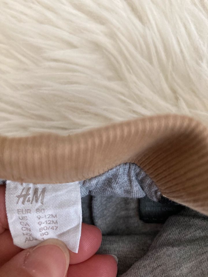 Braune CHINO H&M Größe 80 in Steinhöring