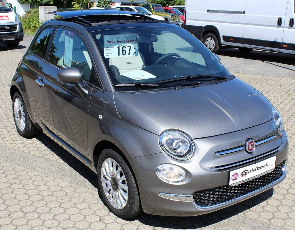 Fiat 500 Dolcevita *SKY-DOME* in Rostock