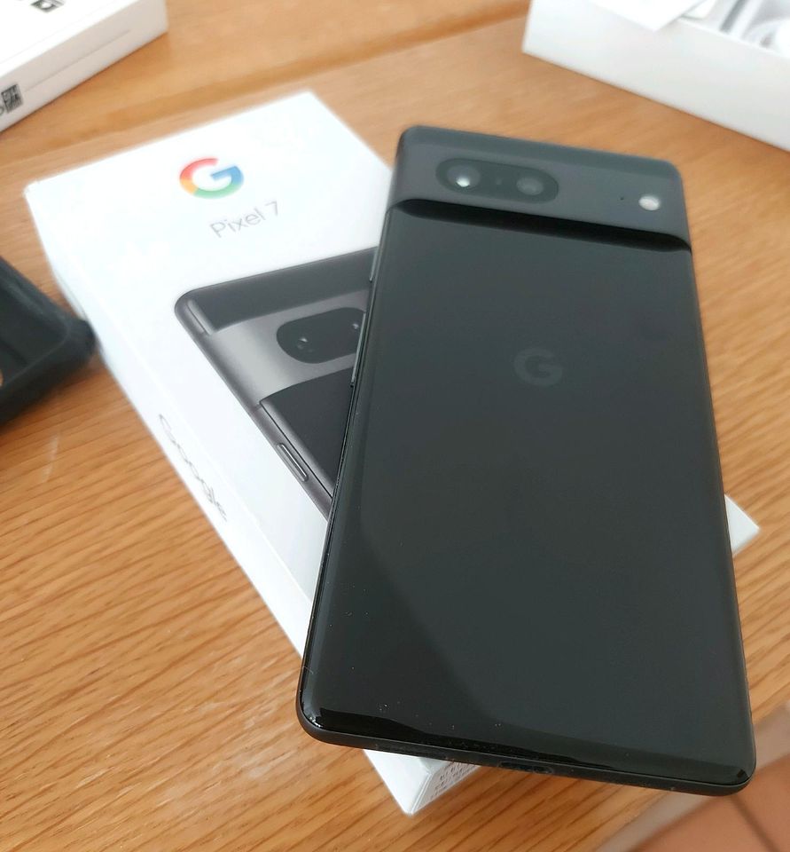 Google Pixel 7-Telefon in Obsidian (Schwarz) zu verkaufen, sehr g in Bremen