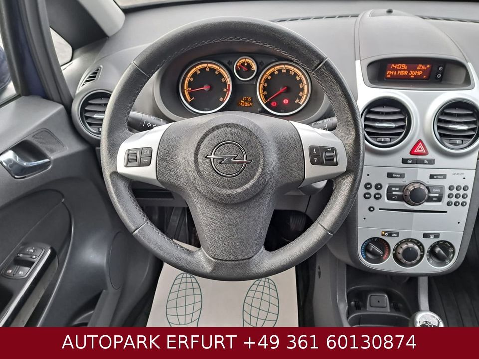 Opel Corsa D Satellite*Klima*Temp*TÜV+SERVICE+GARANT in Erfurt