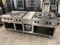 Kochzeile von MKN Optima 850 Herd Grill Fritteuse Bräter Gasherd Nordrhein-Westfalen - Oberhausen Vorschau