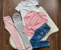 Set Bellybutton Gr. 122/128 | Jeans Shirts Leggins | 5 Teile Baden-Württemberg - Ehningen Vorschau