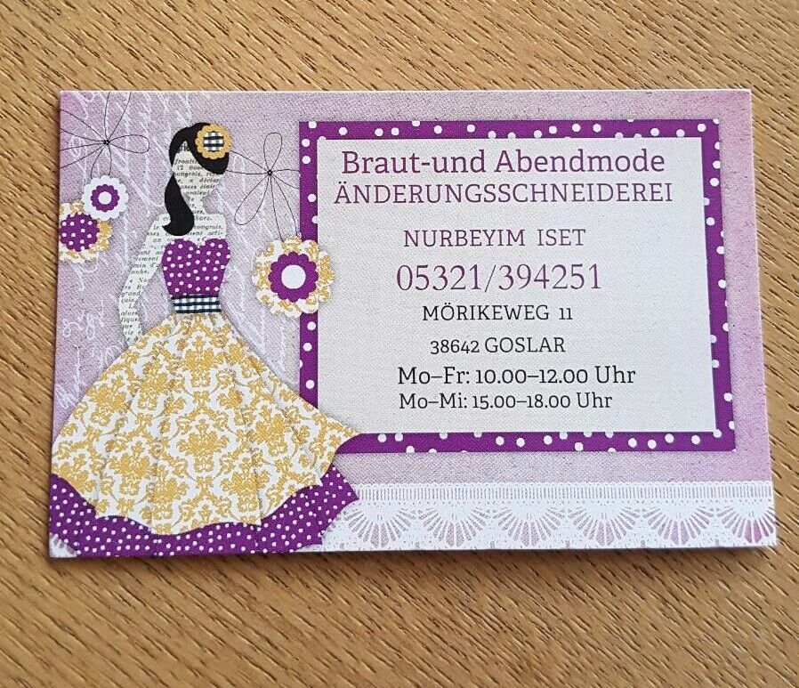 Brautkleid / Hochzeitskleid / Ballkleid (Anpassung, Änderung) in Göttingen