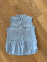 Damen Tanktop Tankshirt Ärmellos Top Shirt 40 XL L blau Düsseldorf - Flingern Nord Vorschau