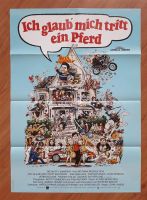 ICH GLAUB' MICH TRITT EIN PFERD - Kinoplakat A1 - Gefaltet - 1979 Hessen - Bensheim Vorschau