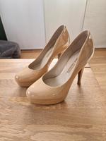 Buffalo London High Heels Gr. 36 beige lack Hessen - Dieburg Vorschau