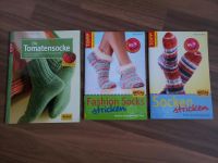 Socken stricken, insgesamt 3 Bücher Bayern - Thiersheim Vorschau
