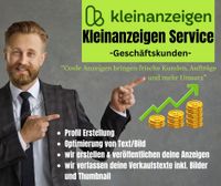 KLEINANZEIGEN SERVICE -für Unternehmer- B2B Niedersachsen - Vechta Vorschau