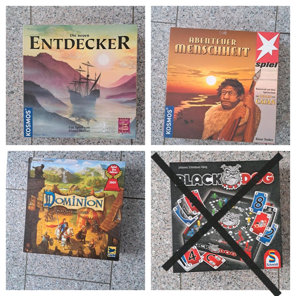 Die Endecker/ Dominion/ Abenteuer Menschheit/ Block Dog Spiele in Augsburg