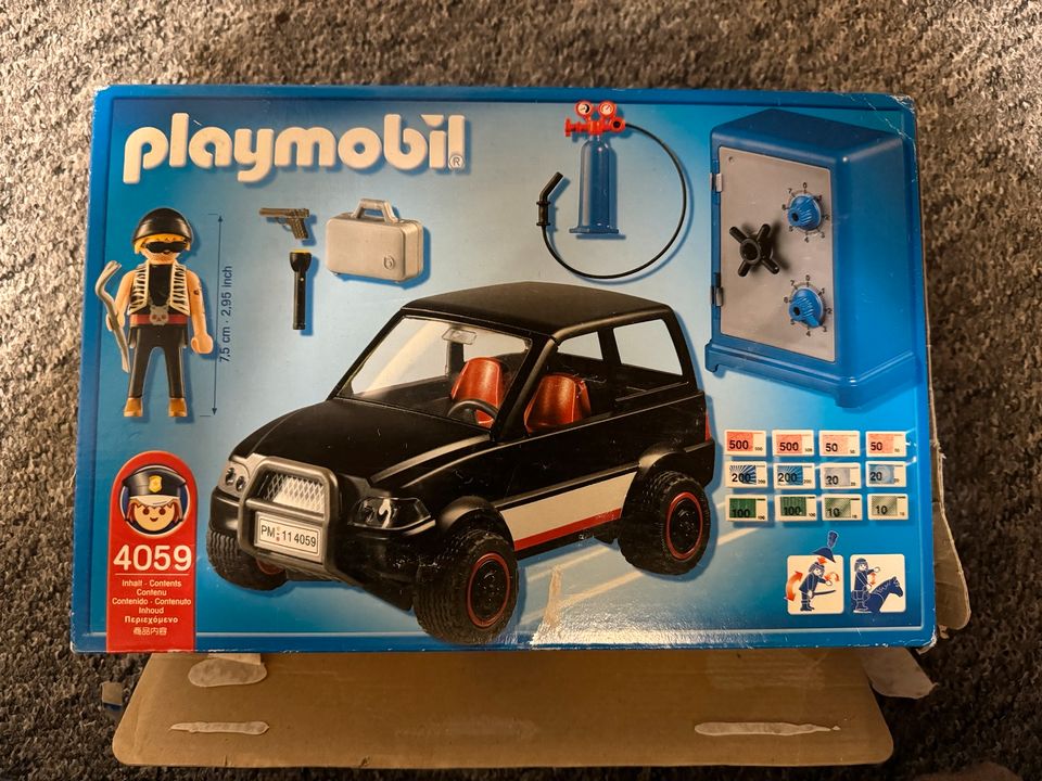 Playmobil® 4059 Tresorknacker mit Fluchtfahrzeug in Viersen