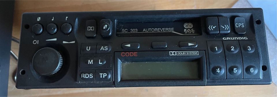 Opel Grundig SC 303 D Autoradio Kassettenradio in Bad Schwalbach