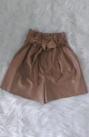 Ledershorts Zara high waist braun Hessen - Eschwege Vorschau