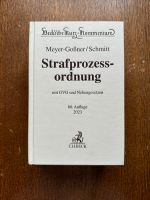 Meyer-Goßner / Schmitt Kommentar zur StPO 2023 Nürnberg (Mittelfr) - Nordstadt Vorschau