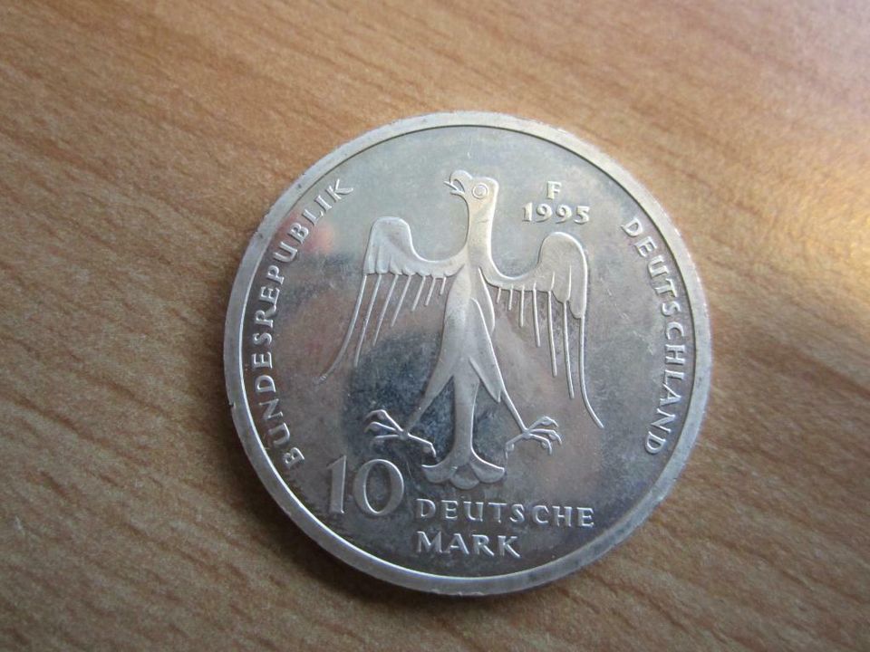 10 Mark Münze 1995, Heinrich DVX Bavarie ET Saxonie in Forchheim
