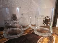 6 Warsteiner Bierkruege Glaskruege 0,4l Humpen Nordrhein-Westfalen - Waldfeucht Vorschau