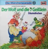 Gebrüder Grimm-Der Wolf und die 7 Geißlein/Däumelinchen LP Saarbrücken-West - Klarenthal Vorschau